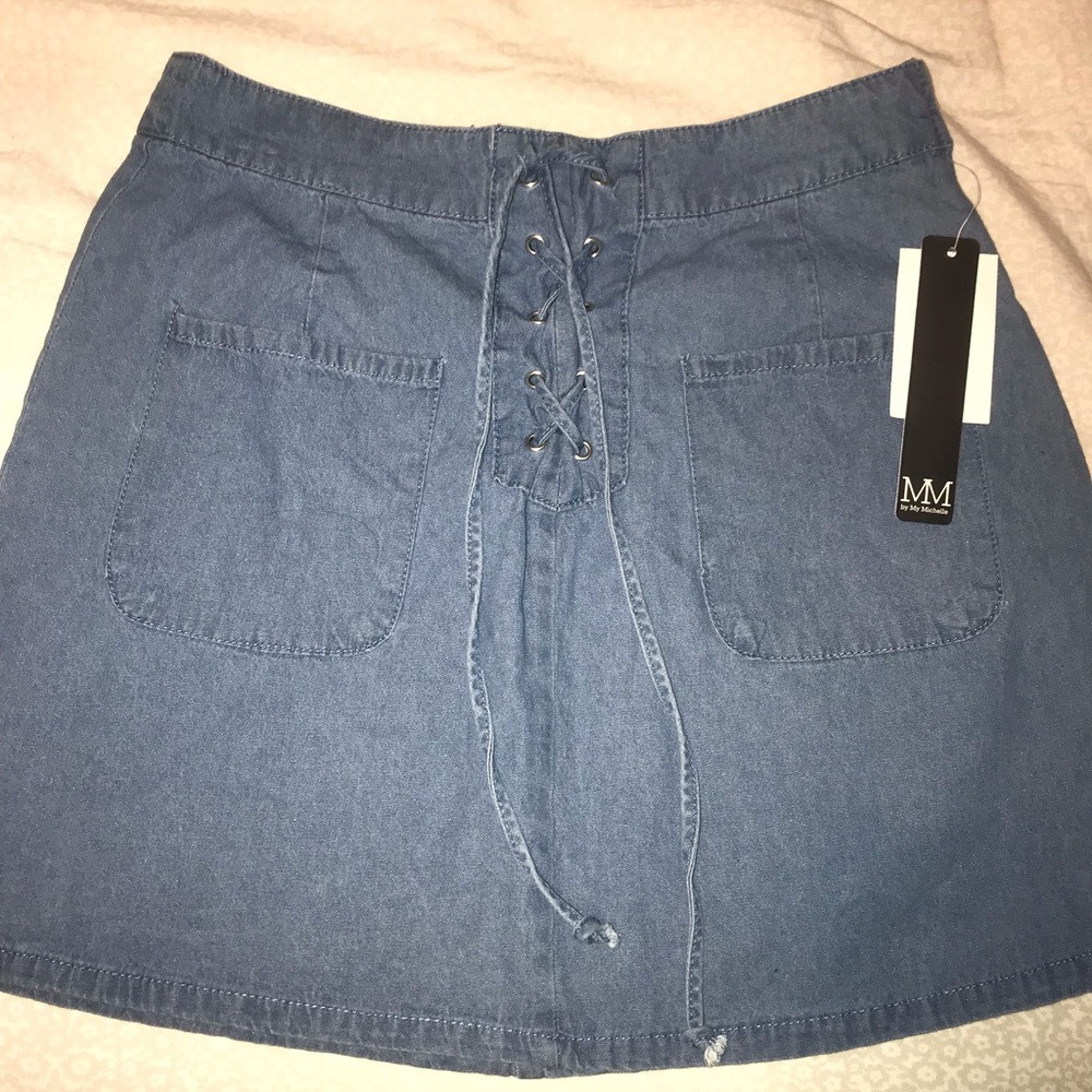 Blue jean skirt